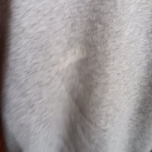 men's XL Nike Gray Logo Crewneck Sweatshirt XL Cotton/Polyester Swoosh - Picture 5 of 6